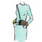 NYBER Purse & Sleeve, Graphite Couture!